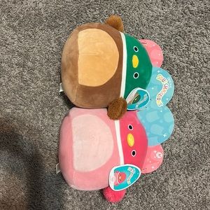 Avery and Della duck squishmallow duo pack